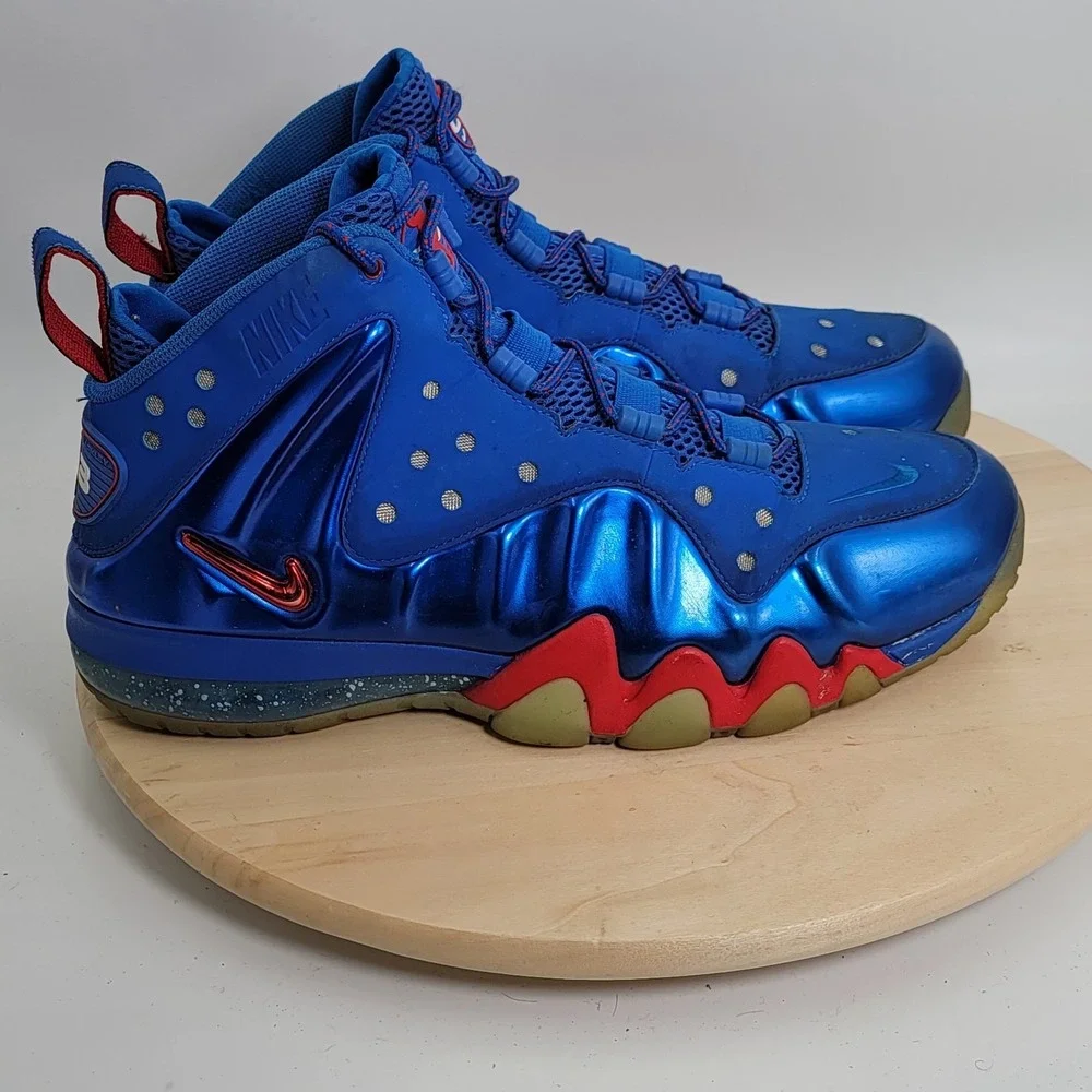 Nike Barkley Posite Max 76ers Sixers (2013) Foamposite Size 10.5